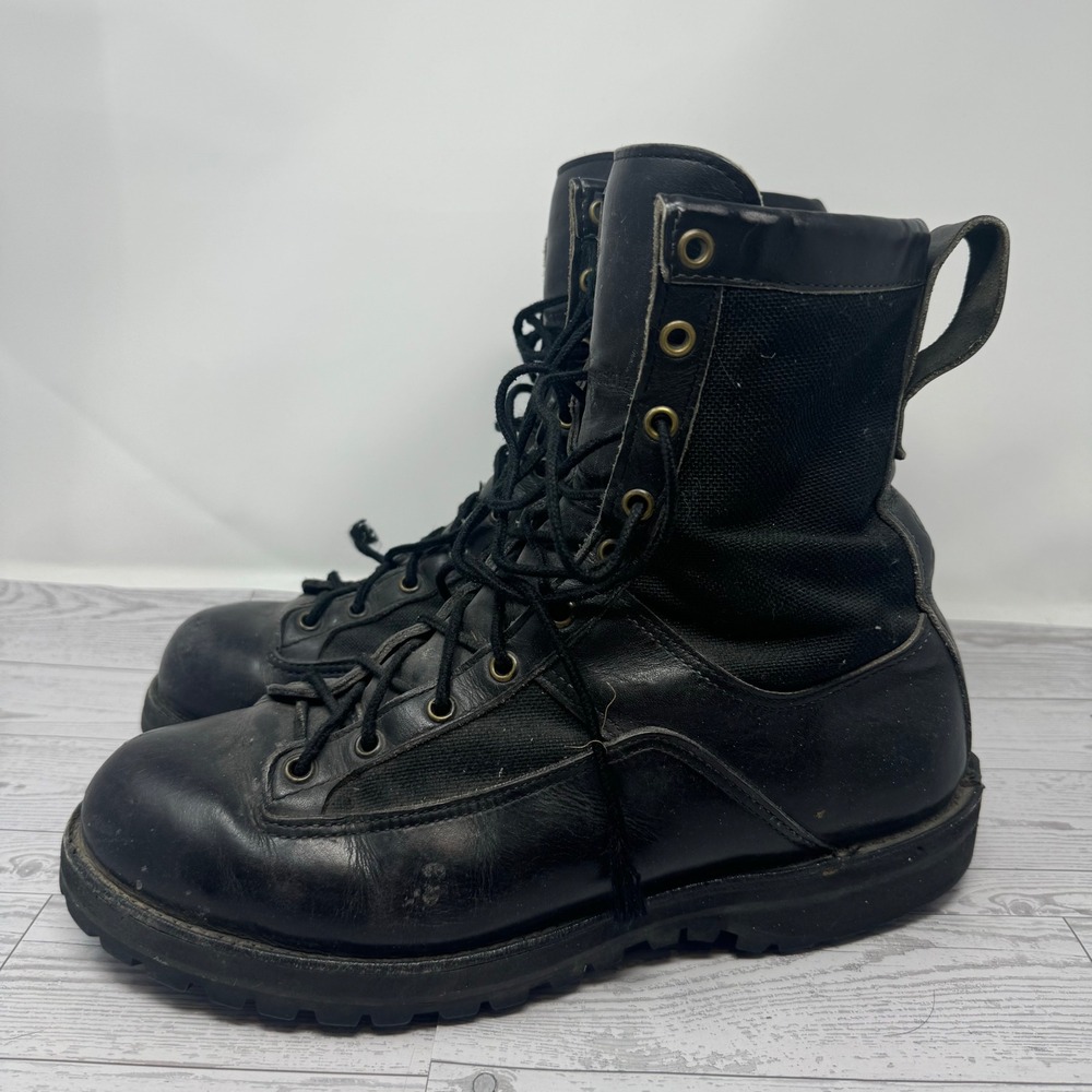 Danner Fort Lewis 69210 Mens Black Leather Gore-Tex Combat Boots 9.5 EE